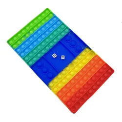 Fidget Toys Pack Its Square Antistress New Push Bubble Rainbow Pop For Hands Popins Squishy Pops Reliver Stress For Adults