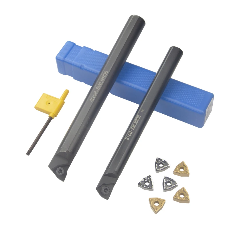 SWLNR S08K-SWLNR04 S14M-SWLNR04 S16Q-SWLNR08 SWLNR S20R-SWLNR08 Internal Turning Lathe Tool Holder use WNMG04/08 Carbide Inserts