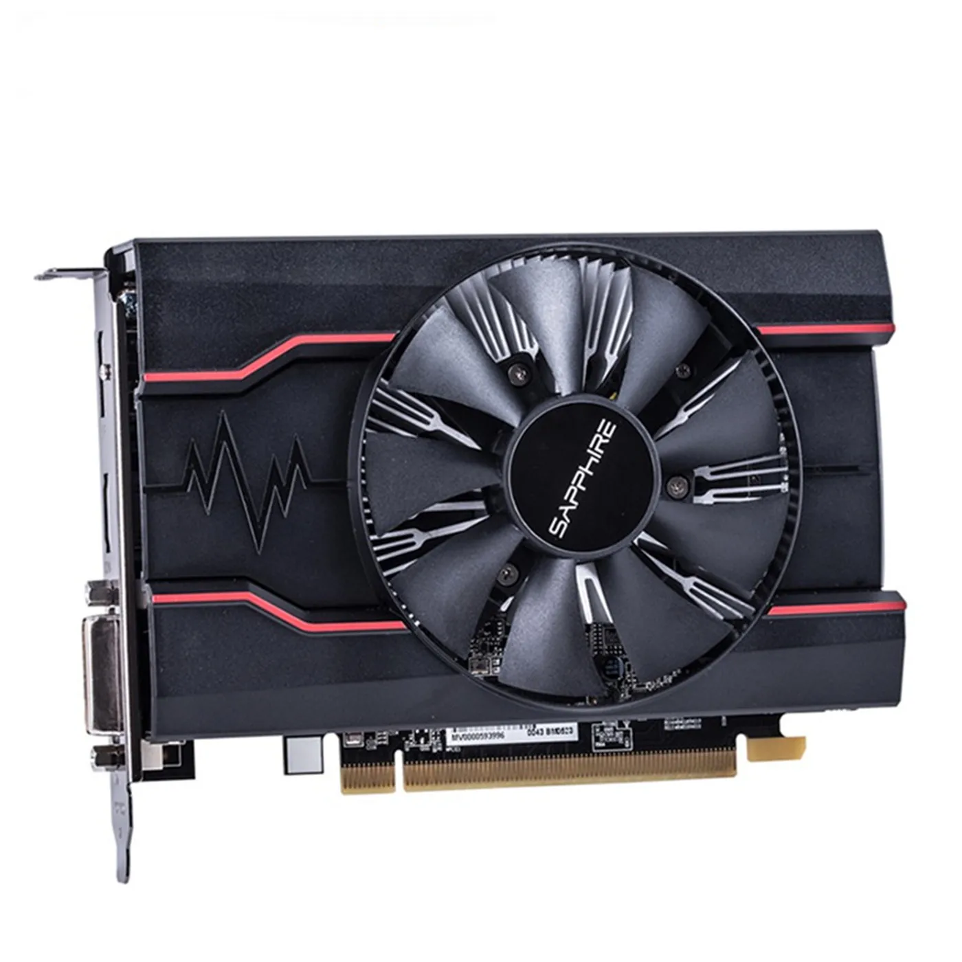 SAPPHIRE RX550 4GB Graphics Cards GPU Original AMD Radeon RX 550 4GB GDDR5 Video Cards Desktop PC Computer Game Map PCI-E X16