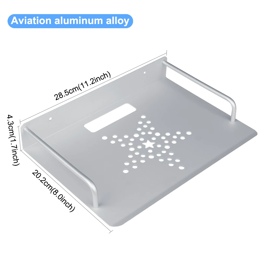 ProGaga Projector Tray Professional Bracket Wall TV Box/Projection Holder Tray Meeting Room Classroom Projector Stand Accessory