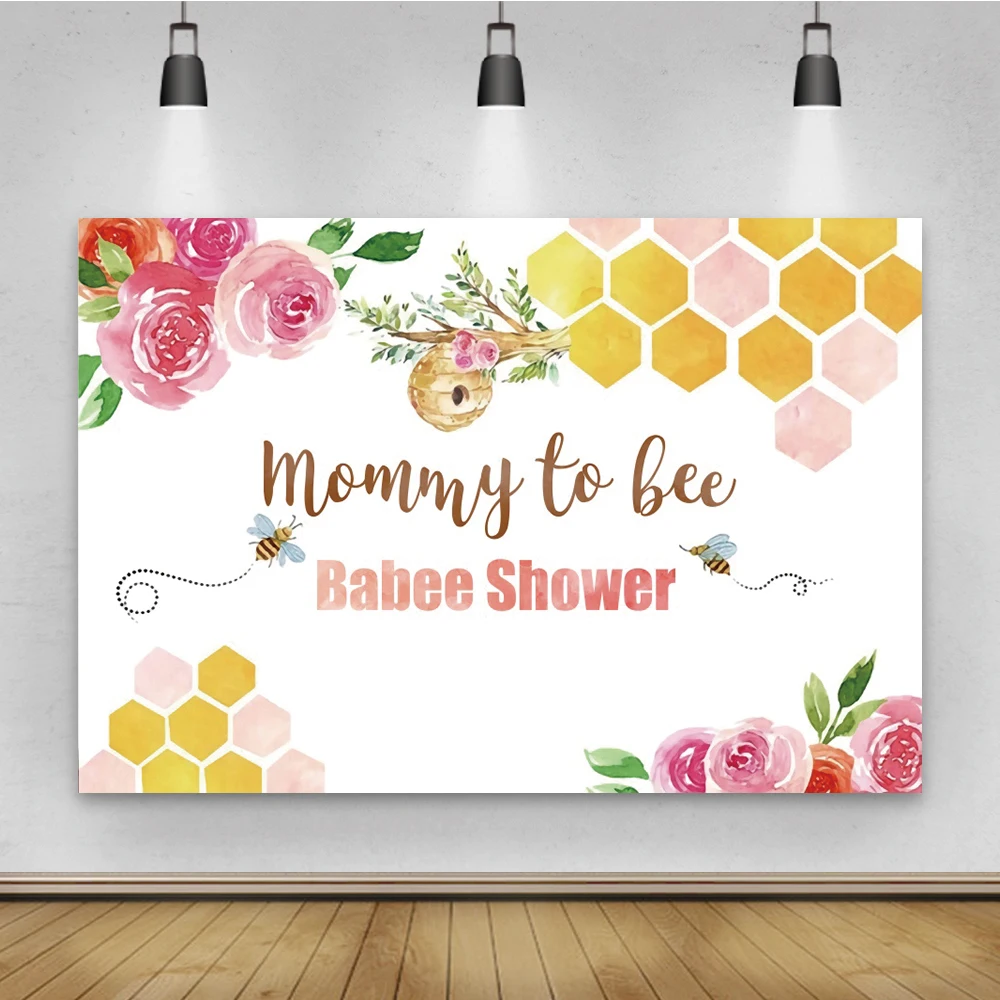 

Yeele Baby shower Birthday Party Spring Flower Sweet Bee Interior Photography Backdrop Background For Photo Studio Photophone