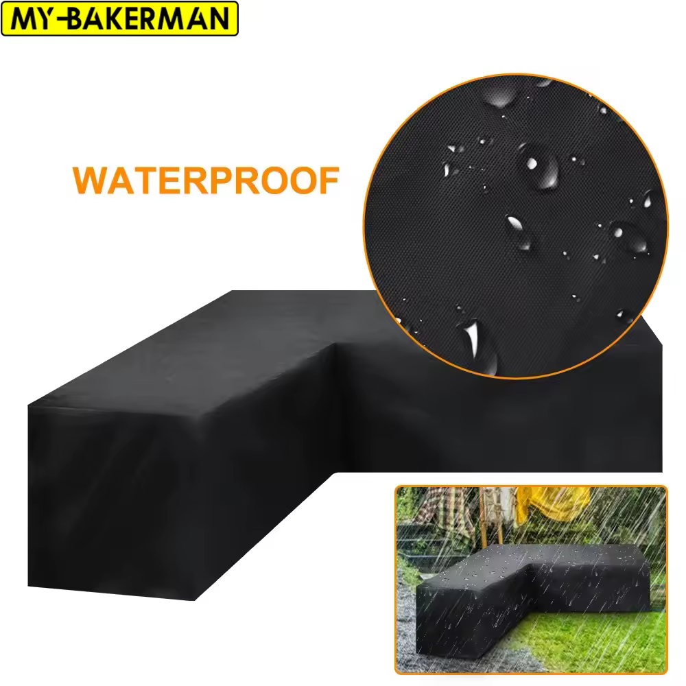 Melhor capa para móveis em forma de L para jardim, conjunto de móveis de jardim para todos os fins