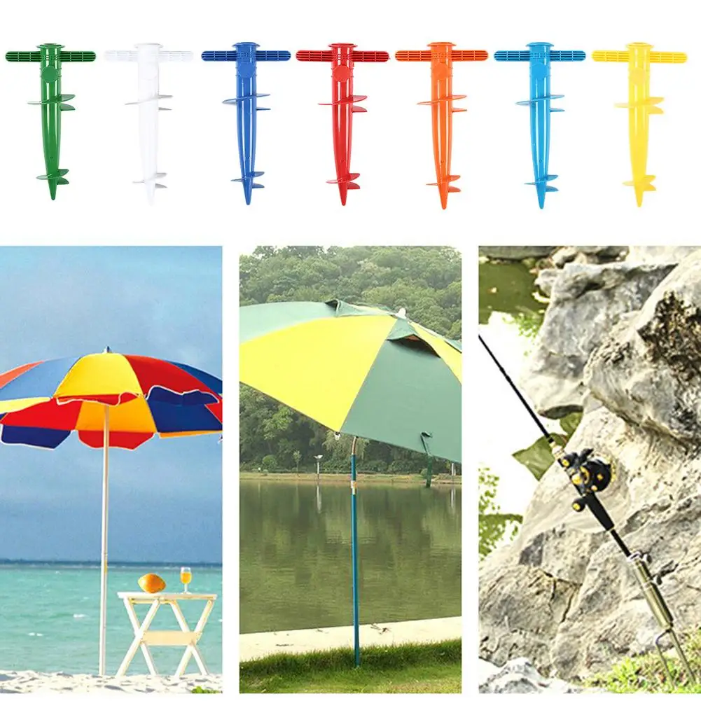 Outdoor Awnings Fixed Base Sun Beach Umbrella Support And Hold Set Rain Gear Garden Terrace Sunshade Portable Parasol Ground