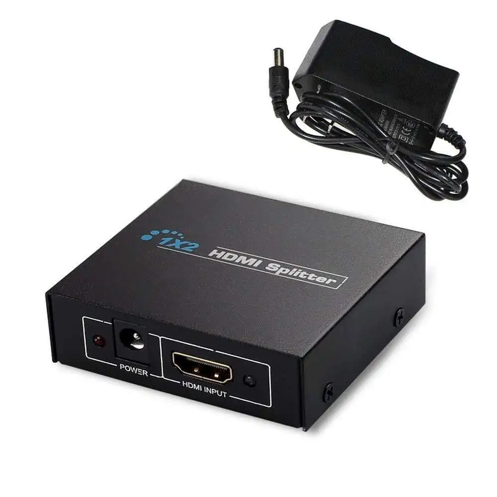4K 1080P HDMI Splitter 1*2 con 3D HDCP1.3 para HDTV/DVD/PS3