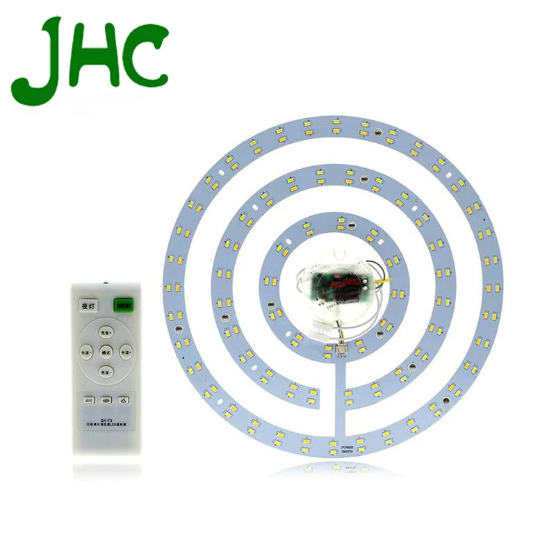 LED Ring Panel Tube 15W 18W 24W 36W Double Color High Brightness Round Replace Tubes Convenient Installation for Ceiling Lights