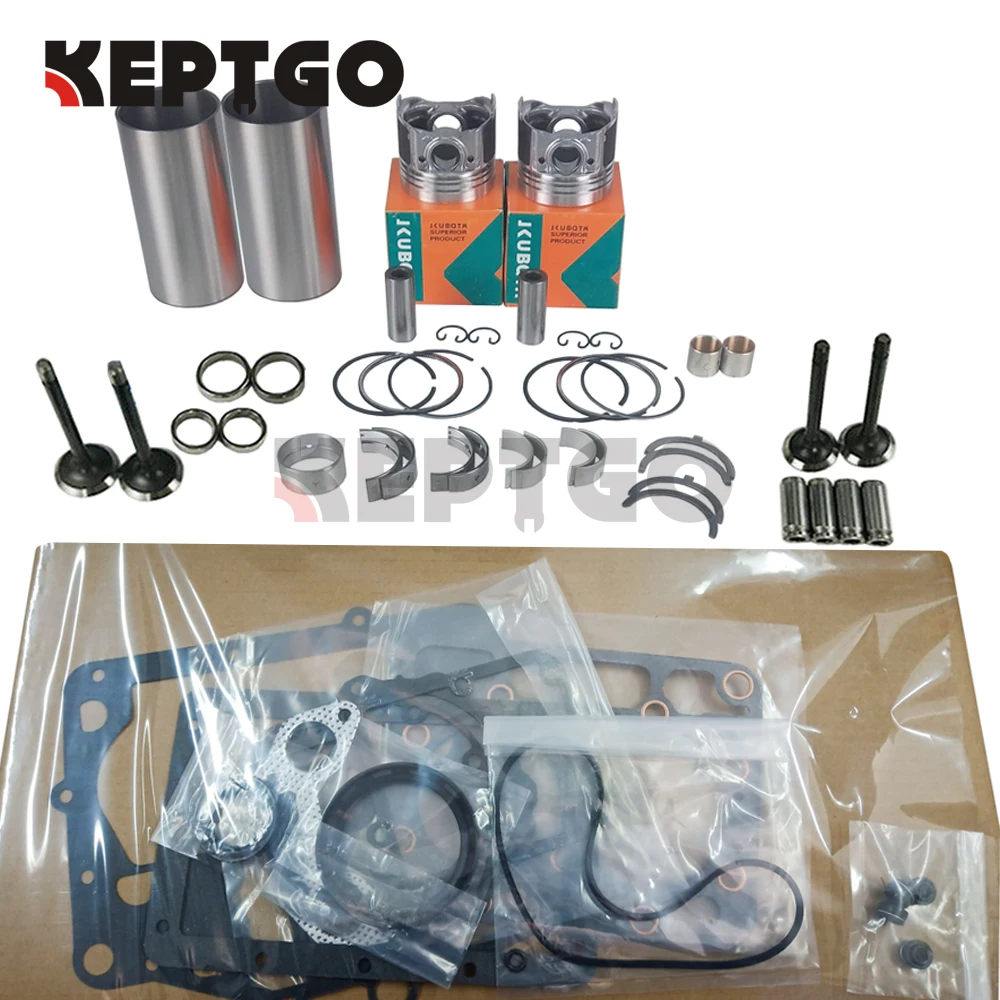 New Overhaul Rebuild Kit for Kubota Z751 Engine L175 L185 L1501 L1500