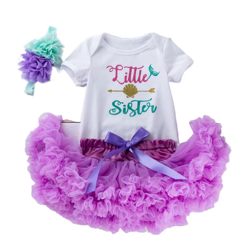 

2 Year Baby Girl Birthday Party Dress Cute Tutu Cake Outfits Baby Birthday Gift Girls Baptism Clothes