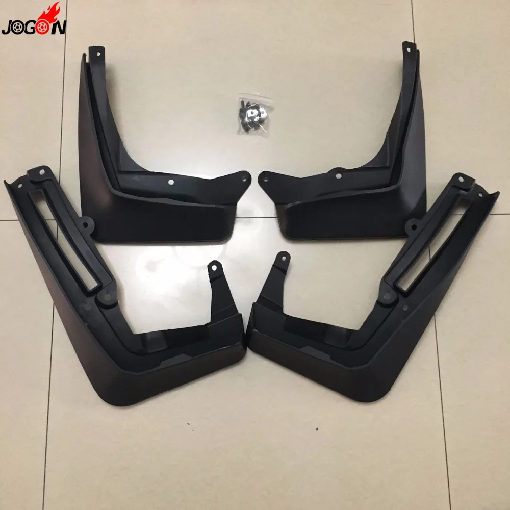 

High Quality PP Plastic 4pcs Car Mudguards Front Rear Splash Mud Flaps Fender For BMW 7 series 2017 G11 G12