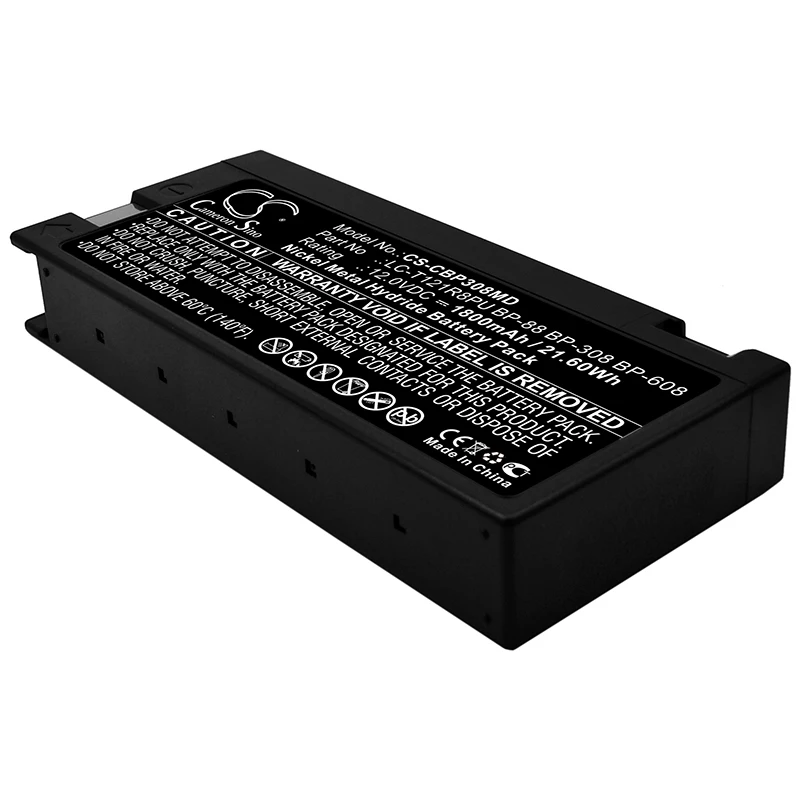 Battery for Colin Medical  Press-Mate Pal 3110, Press-Mate Pal 3110P,  BX-10BAT BX-10BAT,  12.0V/mA