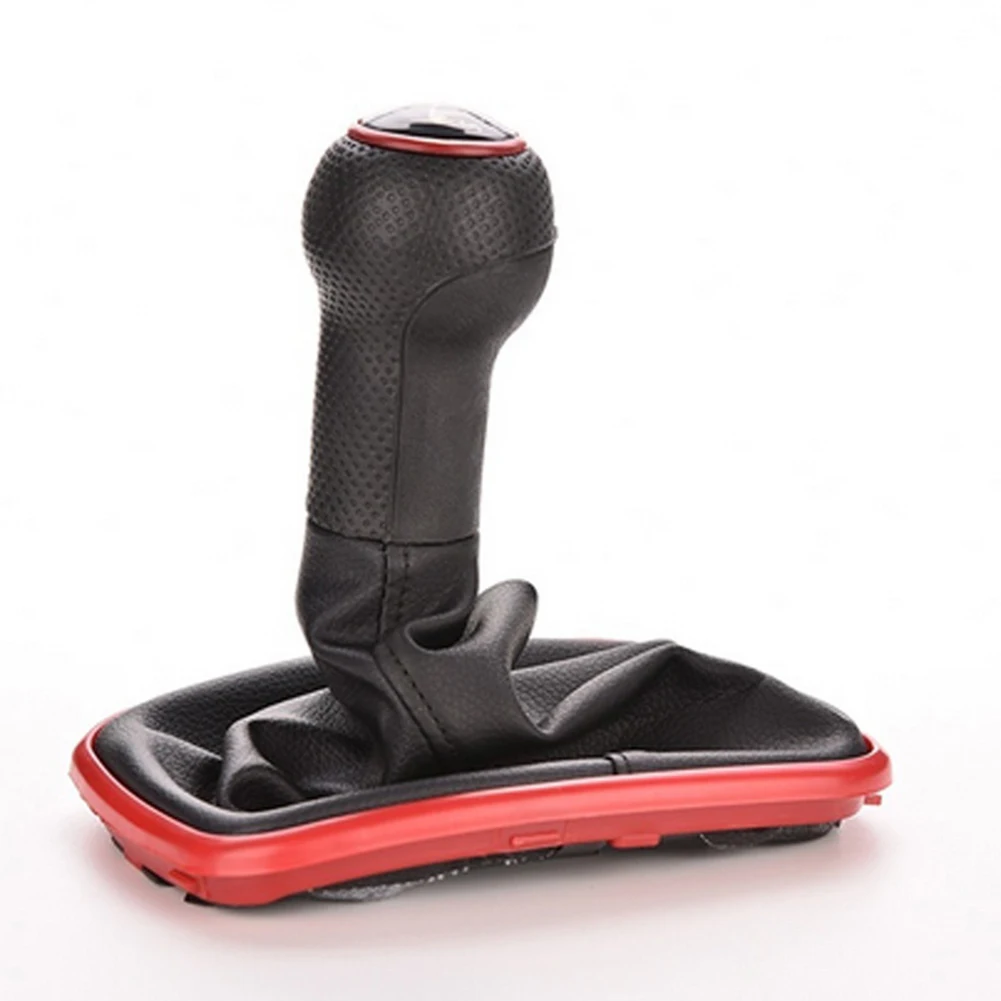 HOT SALES New Arrival 5 Speed Faux Leather Shifter Gear Shift Knob Gaiter Boot for Mk4 Golf