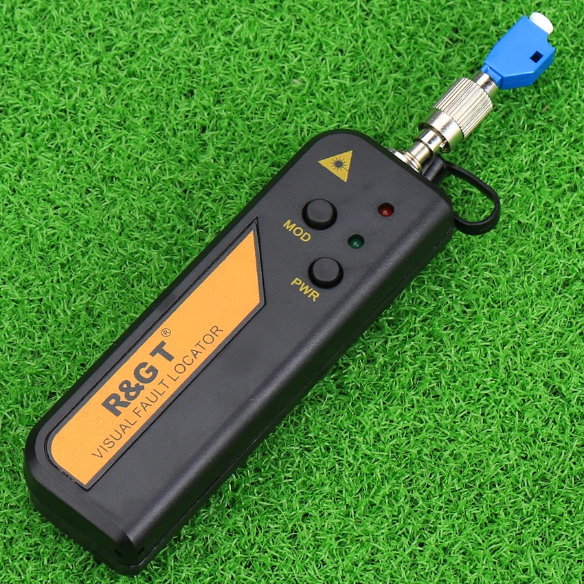 KELUSHI 1/10/20/30mW Visual Fault Locator Fiber Optic Cable Tester LC/FC/SC/ST Adapter test fault detector 1-30