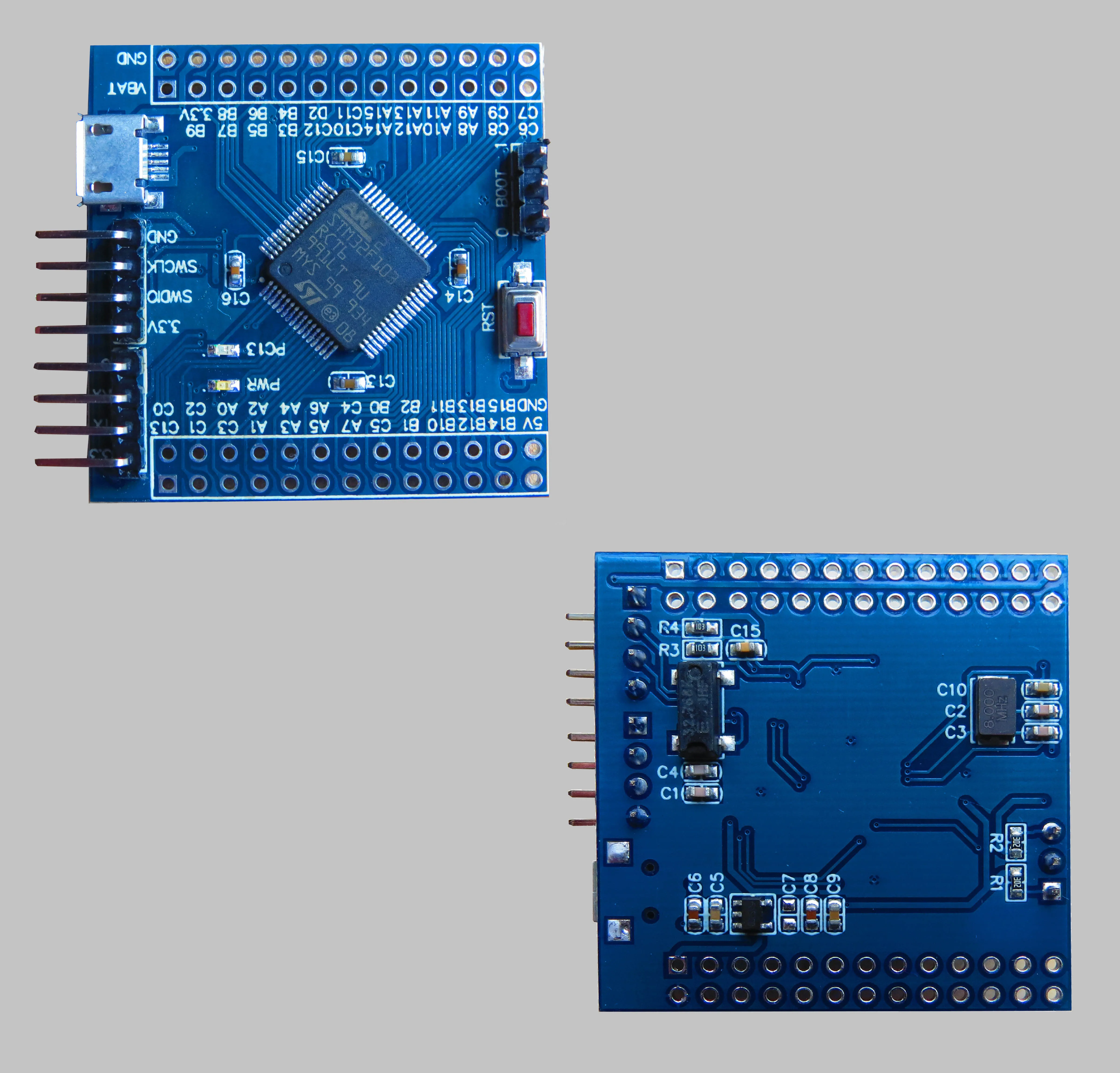 Carte centrale d'évaluation du système minimum, carte de développement de nouveau produit, STM32, F103rct6, Stm32f103rct6, nouveau