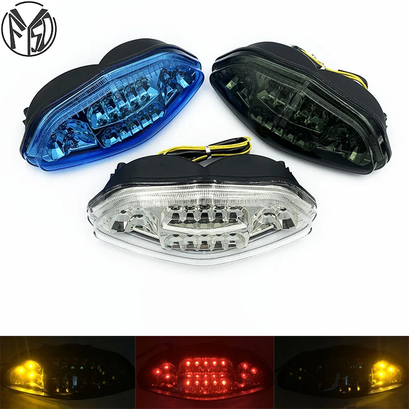 For Suzuki DL 650 DL 1000 V-Strom 2003-2008 2004 2005 Rear Tail Light Brake Turn Signals Integrated LED Light Motorcycle light