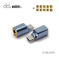 DD ddHiFi All-New TC35B (2021) USB Type-C to 3.5mm Headphone Adapter for Android Phone Huawei Xiaomi Samsung, 384kHz/32bit