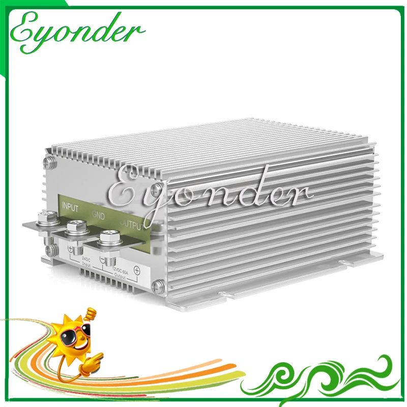 Eyonder high-efficiency dc to dc 10v 13.8v 14v 15v 12vdc to 28vdc power supply 28v 25a 30a 700w 840w step up boost converter