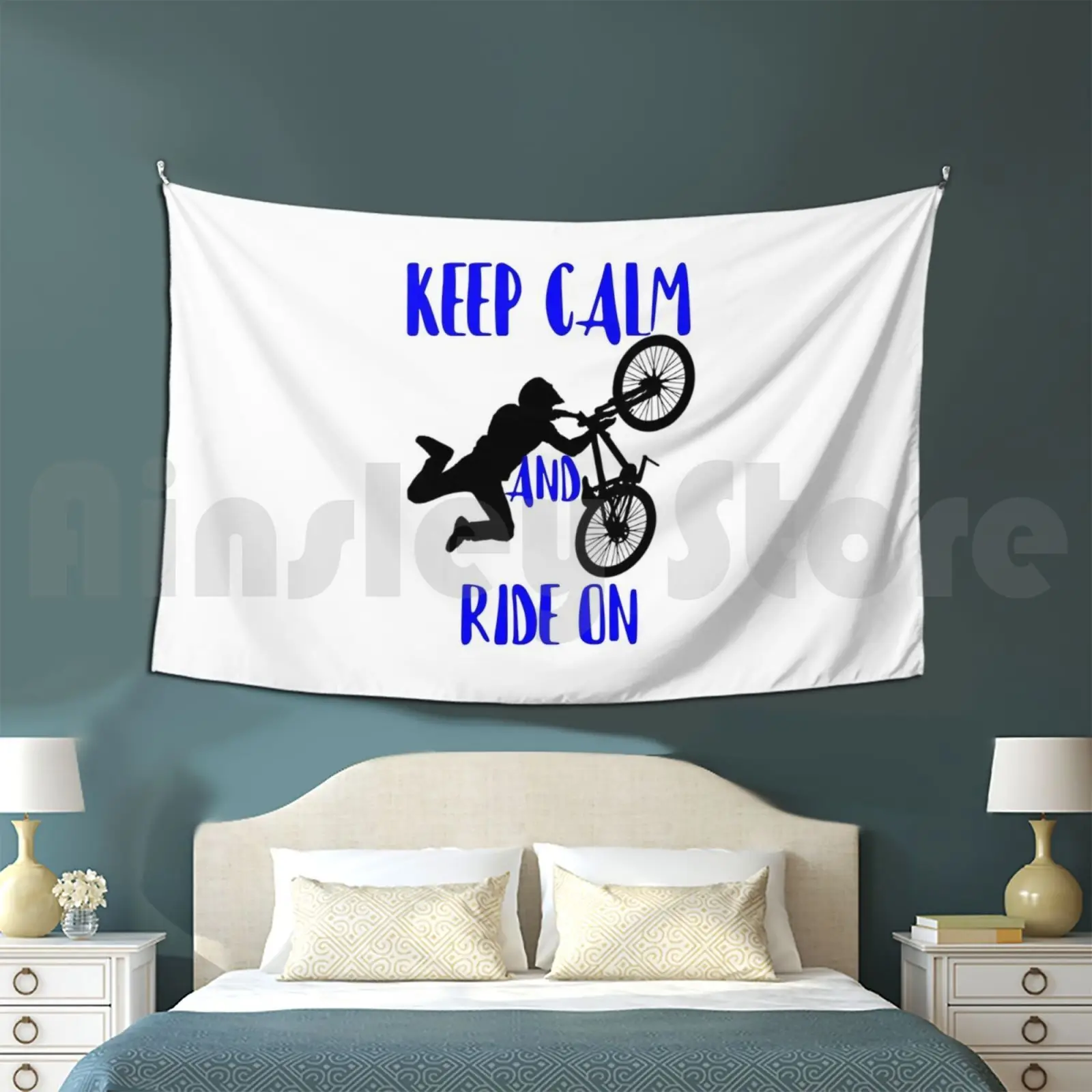 Tapestry Keep Calm And Ride On. 28 Hat Gravel Bike Gt Aggressor Gt Aggressor Pro Gt Avalanche Gt