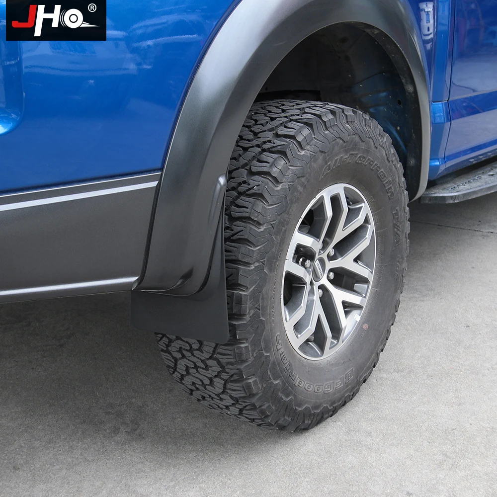 JHO Fender Protector Front Rear Mud Flaps Splash Guards For Ford F150 Raptor 2014-2020 2018 2015 2016 2017 2019 Car Accessories