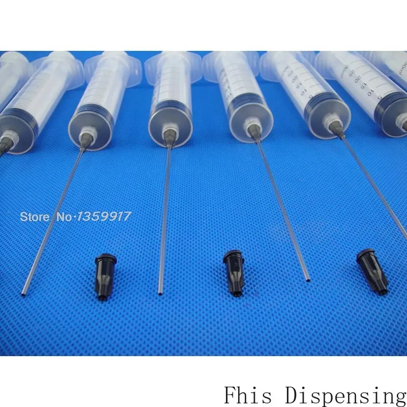 30ml Luer Lock Syringe and 16G Blunt Tip Needle Fill 10cm Long For Liquid Dispenser Adhesive Glue ink Pack of 5