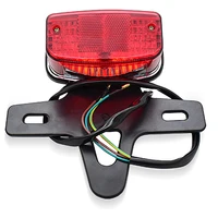 Lámpara trasera de motocicleta para Jialing Honda JH125L JL125 JH150L XL125 XL 125S DirtBike Motocross luz de freno trasero 12V Universal