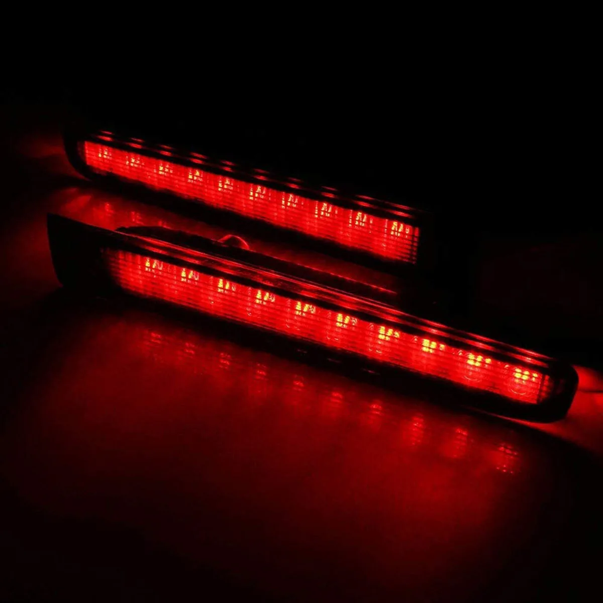 Set L+R LED High Level Third 3-RD Brake Stop Light Lamp Fits For VW Transporter T5 T6 Caravelle / Multivan MK V Twin Barn Door