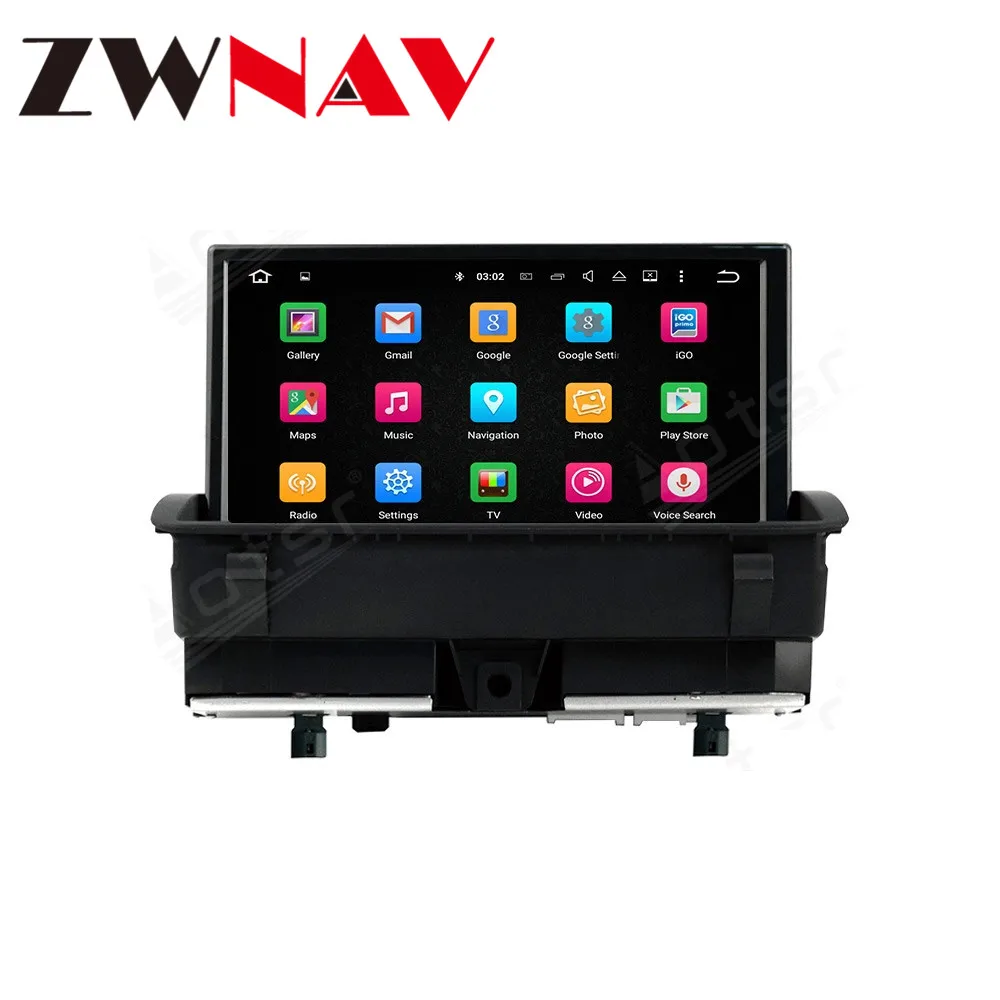 For Audi Q3 A1 Android GPS 1 din android car radio Navigation 2010 - 2018 Radio Recorder Audio Car DVD Video Multimedia Player view 2