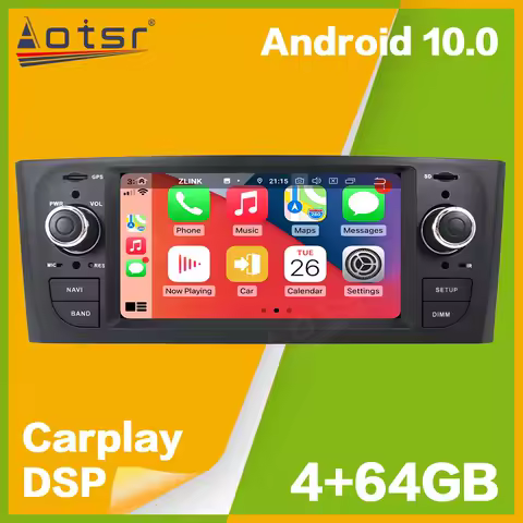 Android10 PX5/PX6 Car Player Navigation For FIAT old Punto 2005-2009 Linea 2007-2011 Auto Radio Tape Recorder Multimedia Player