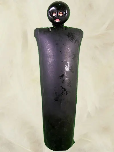 Latex/Rubber/Fetish/Catsuit/Costume/Masquerade/sexy/party/Inflatable-Latex-Catsuit-and-Ball-Head-with-Open-Eyes-and-Mouth