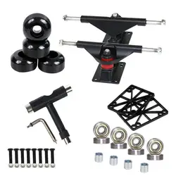 1 Set Skateboard Trucks Skateboard Bearings & Wheel Hardware Set Skateboard Tool/ Pads, Skateboard Hardware Set