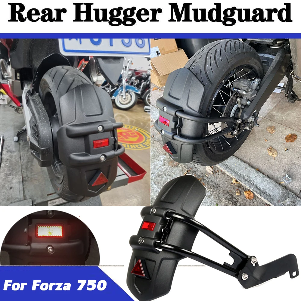 

Motorcycle Forza 750 Mudguard Rear Fender Tire Hugger Splash Guard Cover for Honda Forza750 NSS750 2021 NSS 750 Accessories New