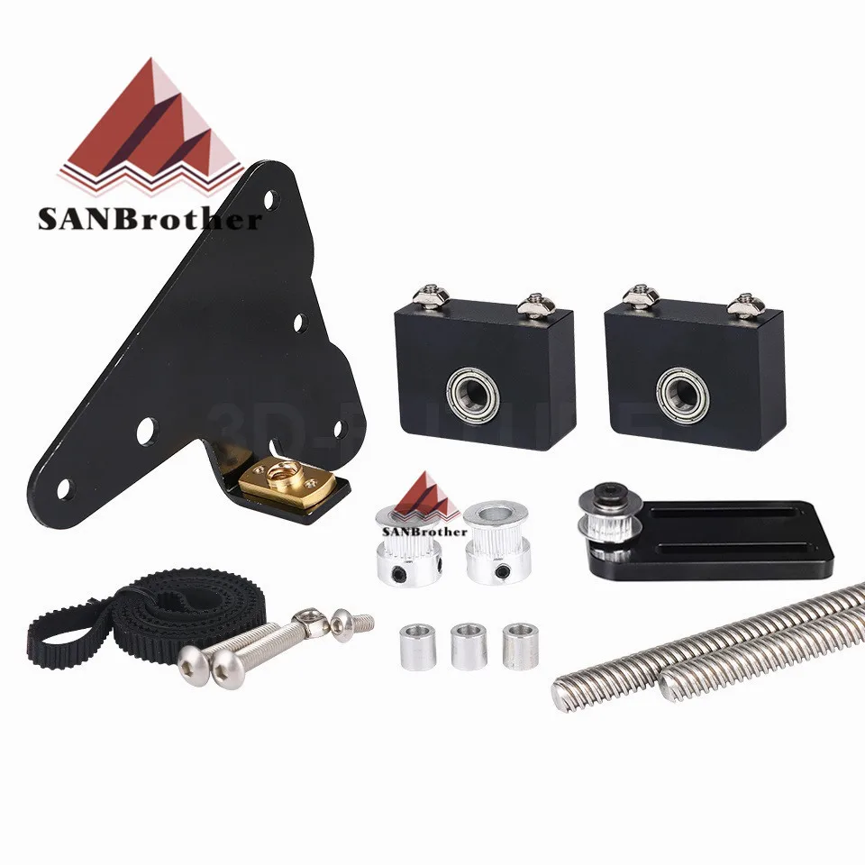1set Creality Ender 3 CR-10 dual Z axis upgrade kit for Ender 3 Pro 3D printer parts