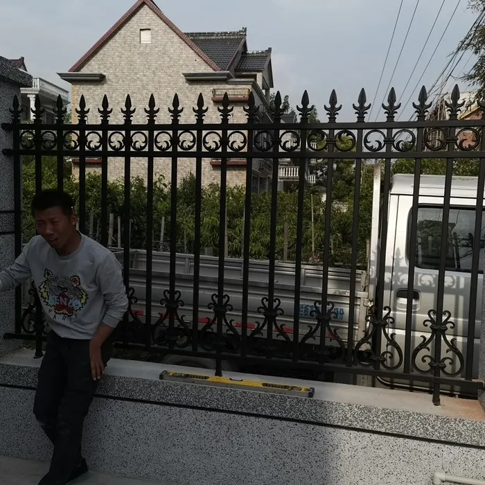 Hench Shanghai China Wholesale Aluminum fence pancel metal fence garden fence custom made