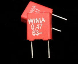 Condensador de película de alta fidelidad, 5 piezas, MKS2, 5MM, Alemania, WIMA, 0,47 uf, 470nf, 63v, 100v, audio no polar