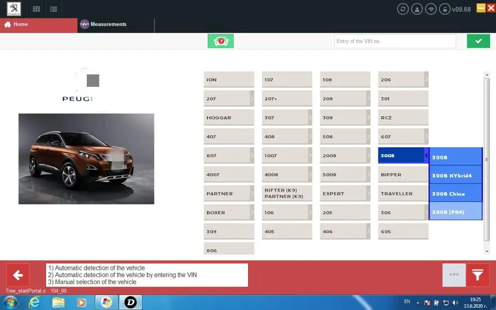 Herramienta de diagnóstico Diagbox V7.83, V9.68, V9.91, V8.55, todas las actualizaciones para Citroen/peugeot, Lexia3, PP2000, Lexia-3, Diagbox