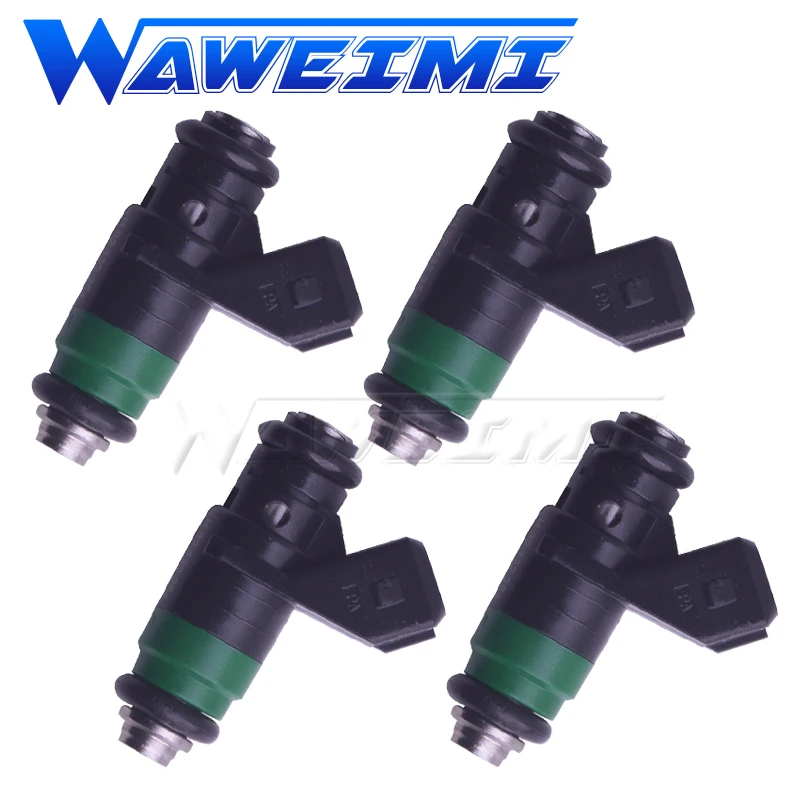 WAWEIMI Brand New 4 Pieces Fuel Injector H-82-132-254 For Renault Logan Duster Sandero New Arrival H82132254