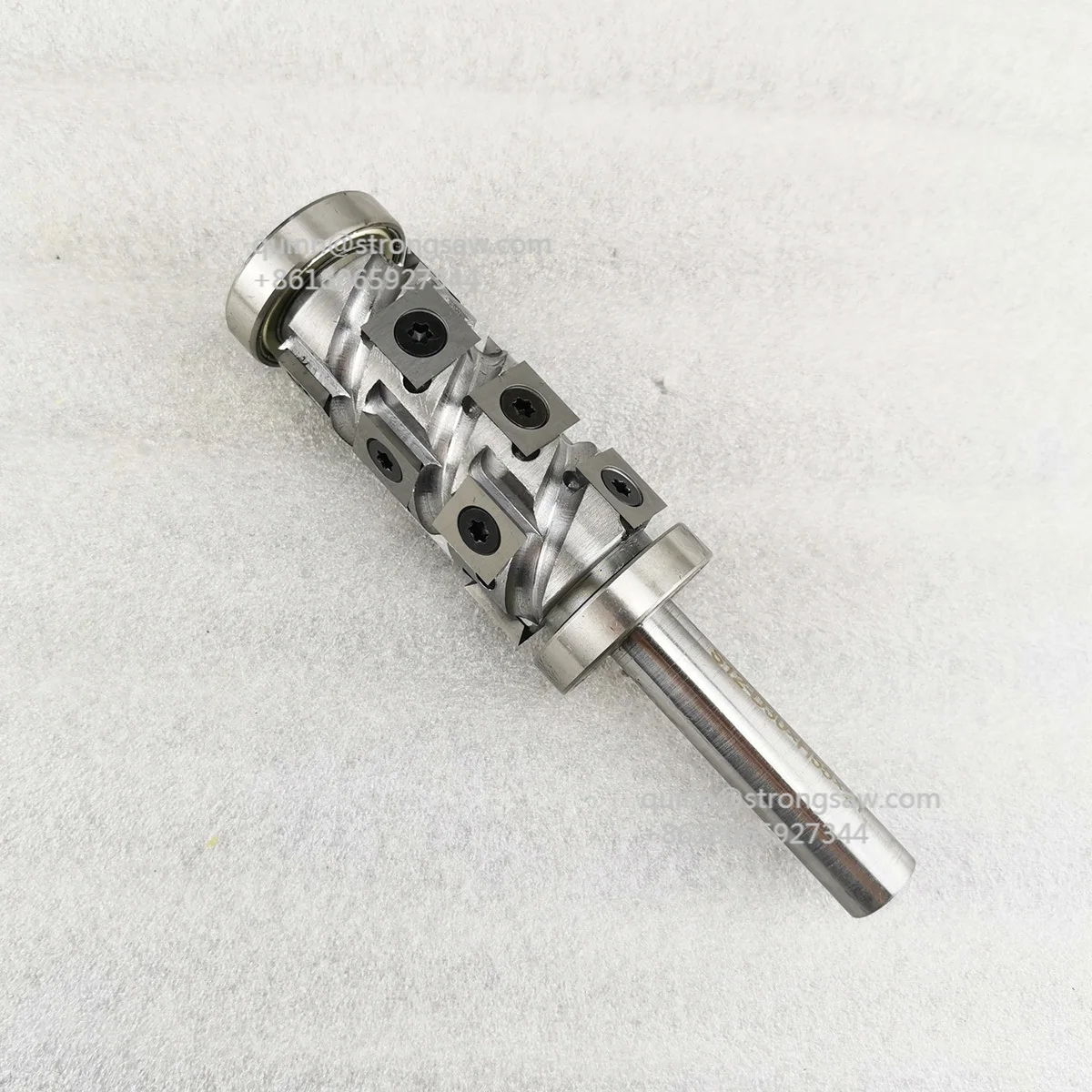 Imagem -03 - Lívter-carbide Insert Bearing Router Bits Spindle Milling Cutter 127 12 mm Pol Cnc Router para Corte de Madeira Spilboard Surfacing