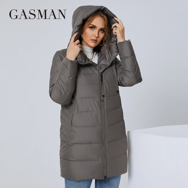 GASMAN 2022 Women\'s down jacket Fashion Classic Brand Woman winter parka Long Puffer plus size 6xl Warm coat women Hot sale 180