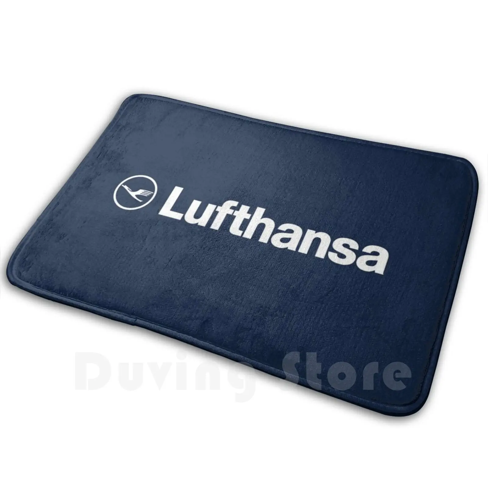 Lufthansa Carpet Mat Rug Cushion Soft Lufthansa Aviation Jet Plane Pilot Captain Stripes Airways Boeing Airbus