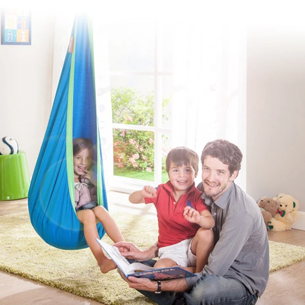 Child Indoor Outdoor Swing Pendent Sofa Sleeping Bean Bags Tent Nest Tree House Hammock Chair Inflatable Cushion Boys Girl Gifts