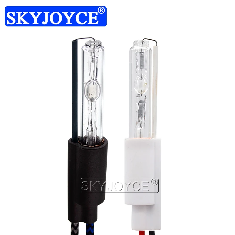 SKYJOYCE AC 12V 35W S21 21MM Special Replacement HID Bulb 6000K For 2.5 2.8 3.0 55W HID Projector Lens Xenon Bulb 18MM 15MM 10MM