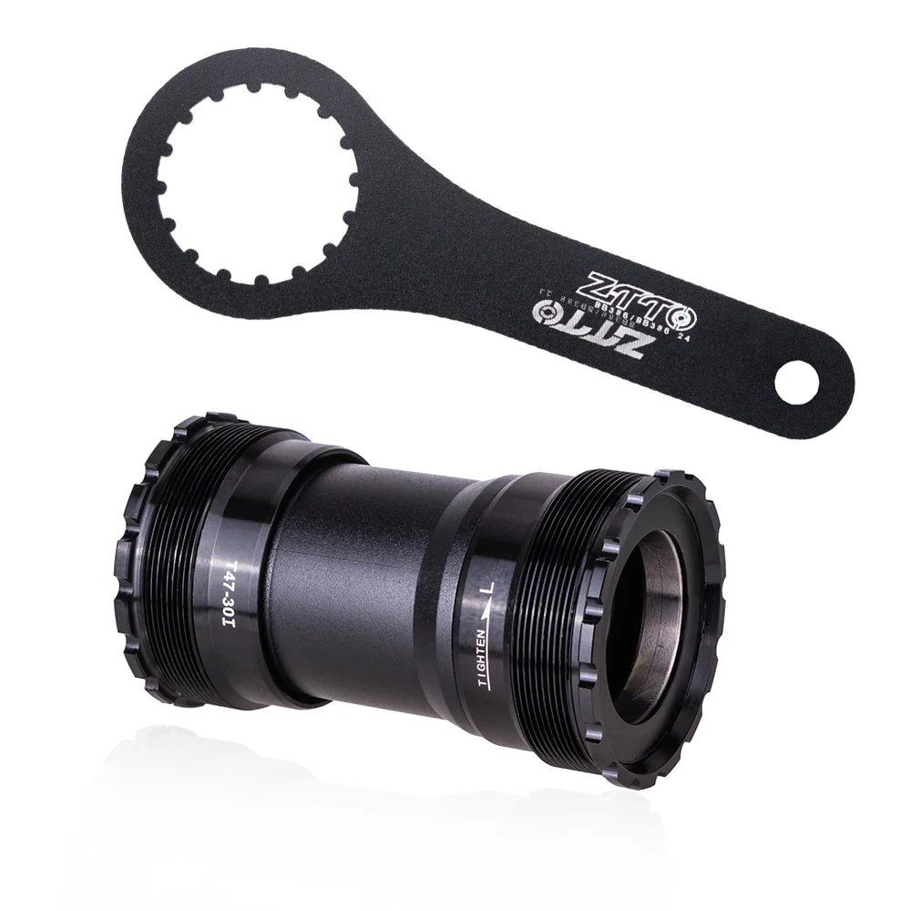 ZTTO T47 Fiets Trapas En Installeren Tool 24 MTB Racefiets Crankstel DUB 29 30 mm Draad 47 68 73mm Shell Spline As