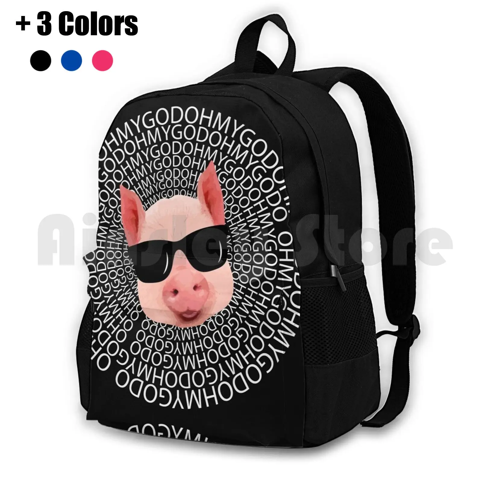 Shane Dawson Shirts Pig Apparel Outdoor Hiking Backpack Waterproof Camping Travel Shane Dawson Pig Shane Dawson Pig Pig Oh My