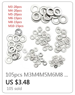 M3-Bolzen, Innensechskantschraube aus Edelstahl 304, M3 x 5, 6, 8, 10, 12, 22, 30, 35, 40, 45 mm Innensechskantschraube, M3-Mutter und Unterlegscheiben – Detail 21