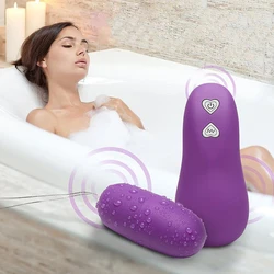 Multi-speed Wireless Remote Control Vibrating Egg Vibrator Women Waterproof Bullet G-spot Clitoral Massager Adult Game Sex Toy