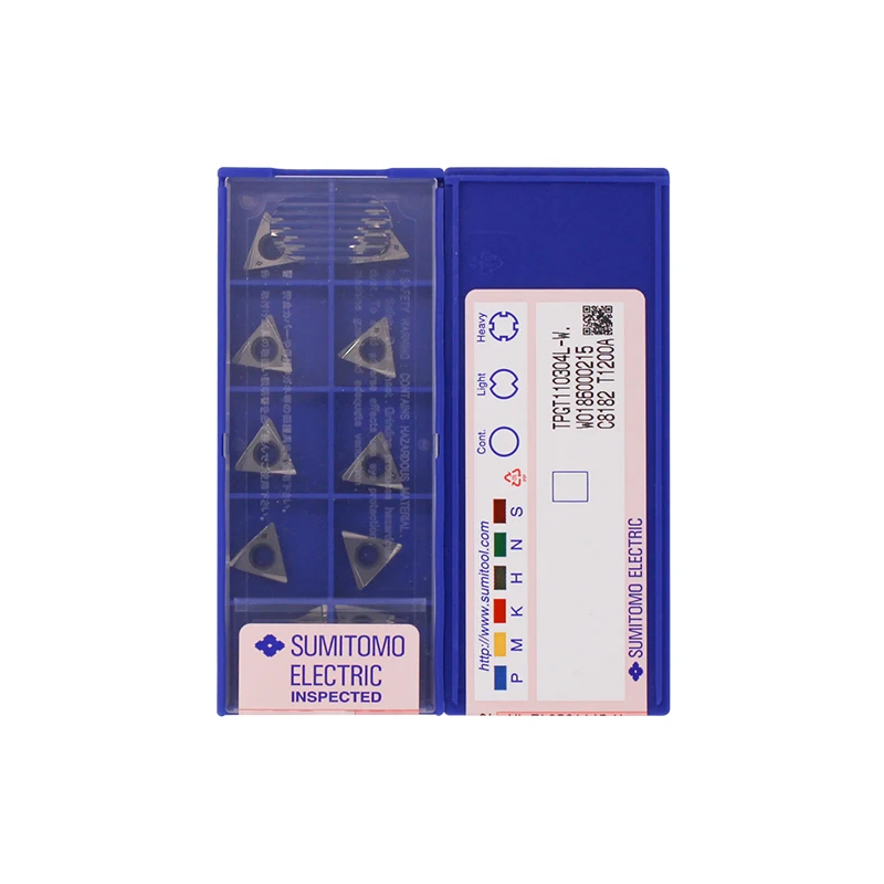 Inserto in metallo duro originale CNC TPGT110304L AC530UT3000ZT1200A per la lavorazione della lama