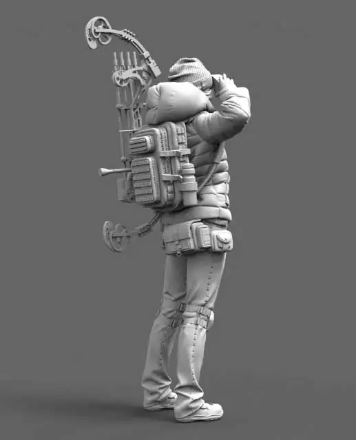 1/35 Resin Model Figure GK，Unassembled and unpainted kit