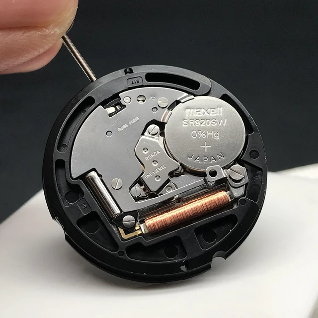 Ronda 517 3 Quartz saat hareket gunu tarihi cift takvim ekran saatciler pil 517.3 ile parcalar de i tirin AliExpress