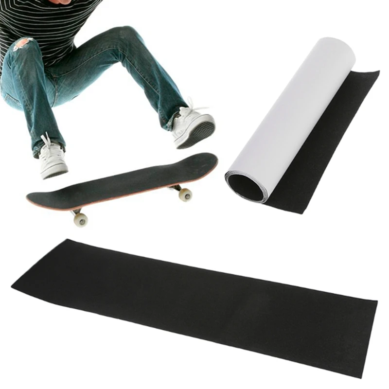 23×82cm Professional Skateboard Deck Sandpaper Tape Sticker Long Board Suitable For Double Warps