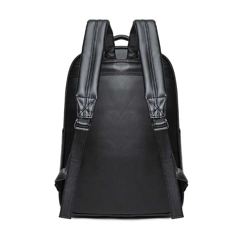 JIEROTYX-Mochila De cuero 3D para hombre, morral moderno de murciélago para ordenador portátil, bolsos de viaje geniales para chicas, escuela, Punk,
