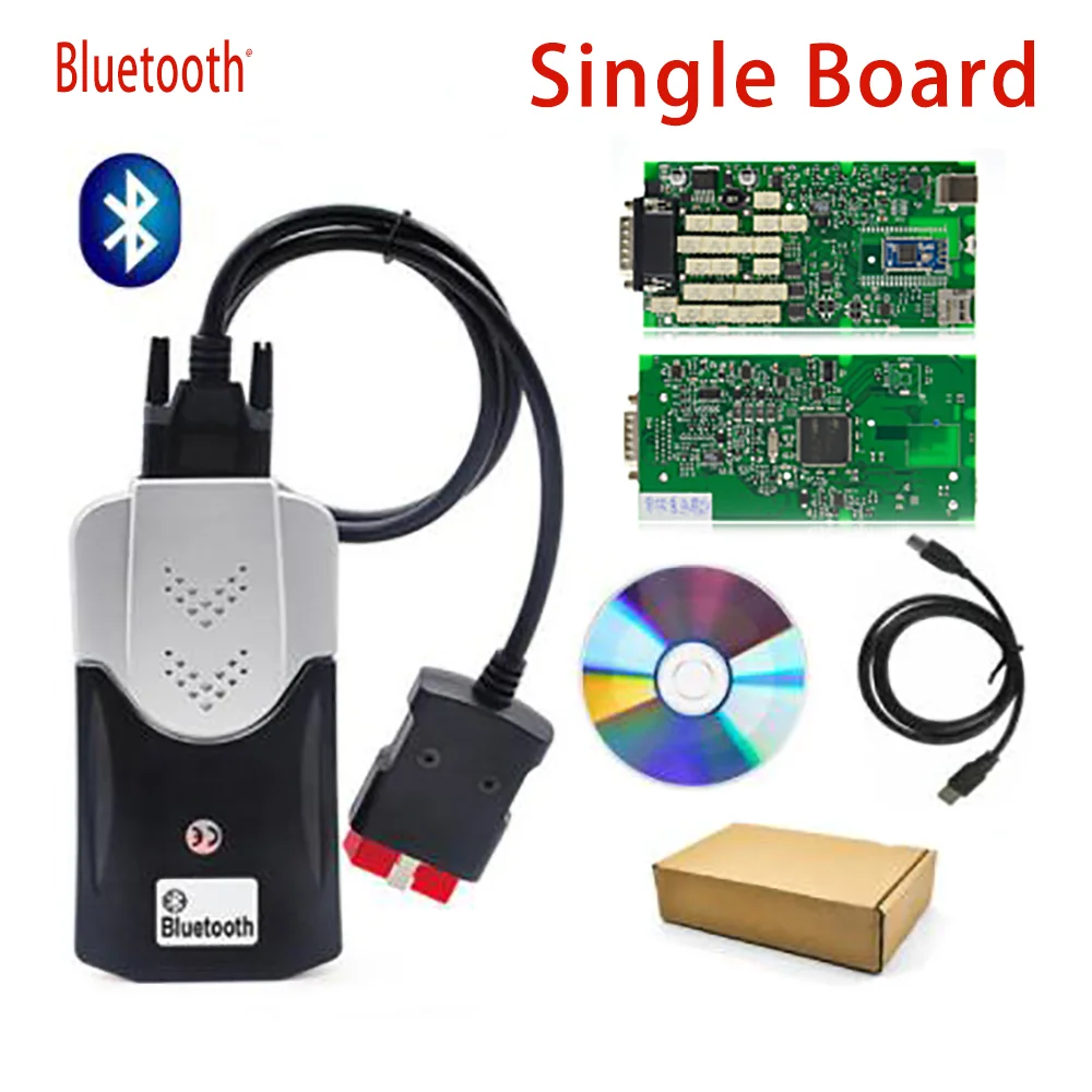 Best quality Single Board TCS Pro Multidiag PRO+ Bluetooth OBDII Scanner 2021.11 / 2020.23 With Keygen Car Truck Diagnostic Tool