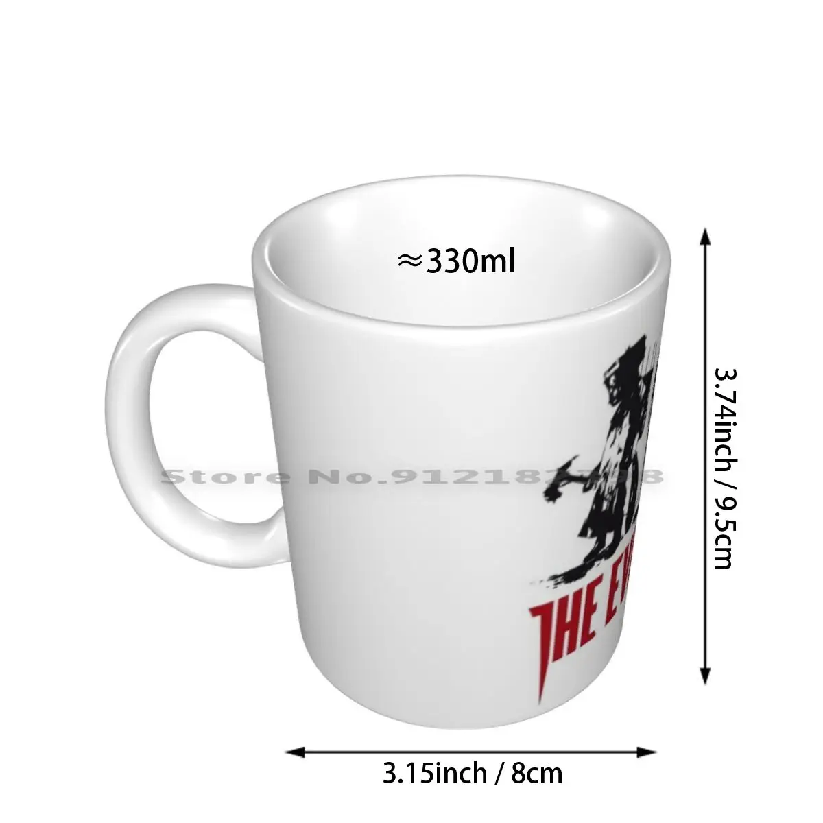 The Evil Within Ceramic Mugs Coffee Cups Milk Tea Mug Castellanos Joseph Oda The Evil Within Survival Horror Terror Evil The